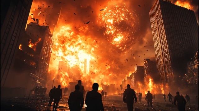 Вторжение космических гигантов Хард-рок музыка. смотреть онлайн