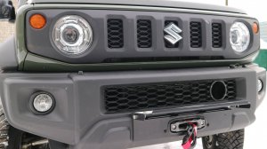 Suzuky Jimni Скрытая установка лебёдки в штатный бампер, лифт комлект подвески OME