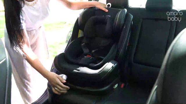 Автокресло 0-36 кг Amarobaby ST-3 установка в машину смотреть онлайн