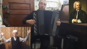 Баян. Подвиг подписчика! Николай и творение гения! Бах Прелюдия и фуга до минор ХТК 2 том BWV 871
