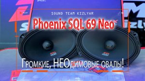 Громкие, НЕОдимовые овалы в штатное место автомобиля DL Audio Phoenix SQL 69 Neo
