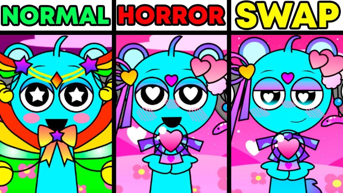 ⭐ INCREDIBOX SPRUNKI | STAR/HEART vs SWAP: NORMAL vs HORROR! 😱 смотреть онлайн