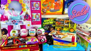 🎁 СКУПИЛА ПОЛМАГАЗИНА ИГРУШЕК на РАСПРОДАЖЕ! 😱 Барби, Мини Бренды, Юрский Парк и Крутые Сюрпризы!