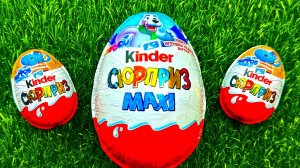 ГИГАНТСКИЙ КИНДЕР СЮРПРИЗ. ОГРОМНАЯ РАСПАКОВКА КИНДЕРОВ