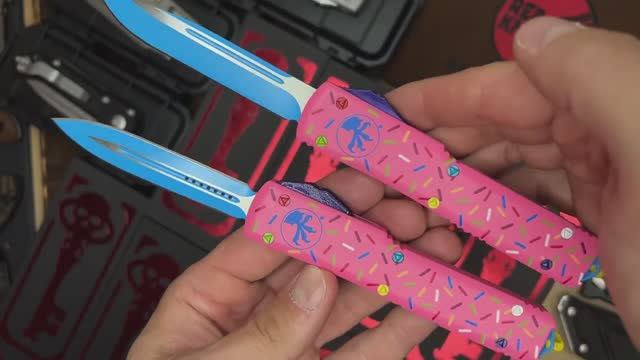 Нож Microtech Ultratech Donut (пончик) Топовая версия А +++ - обзор! смотреть онлайн