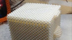 Шкатулка из бусин с ящиком.Часть 1