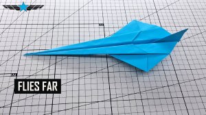 Как сделать самолет - истребитель оригами.