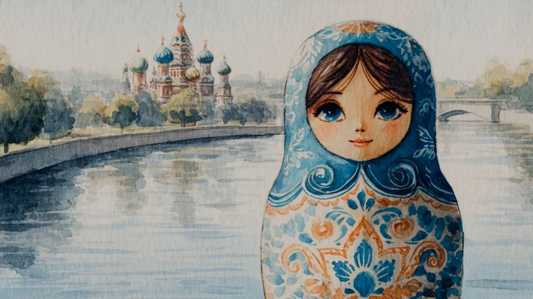 красавица матрёшка