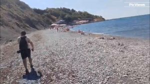 Крым Ялта Алупка пляж Черный Бугор сегодня 31 июля 2025.Море и погода в Алупке сейчас