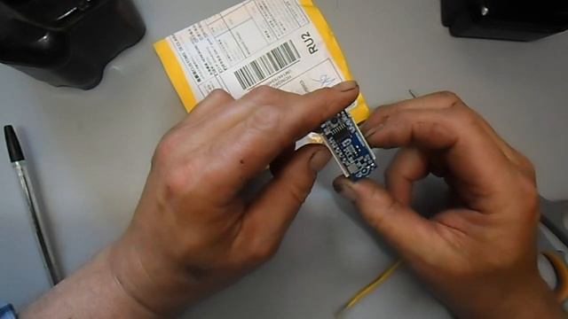 Индикатор заряда батареи, распаковка и опробование