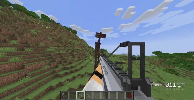 Minecraft, но я тестирую запрещенное оружие против сиреноголового!!! смотреть онлайн