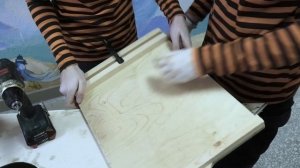 04 Вклейка комингсов, киля, швертового колодца, склейка балерной коробки