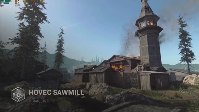 Call of Duty MW "Hovec Sawmill" (Командный бой ) смотреть онлайн