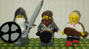 Три Богатыря / самоделка / аналог Лего / Алеша, Добрыня и Илья