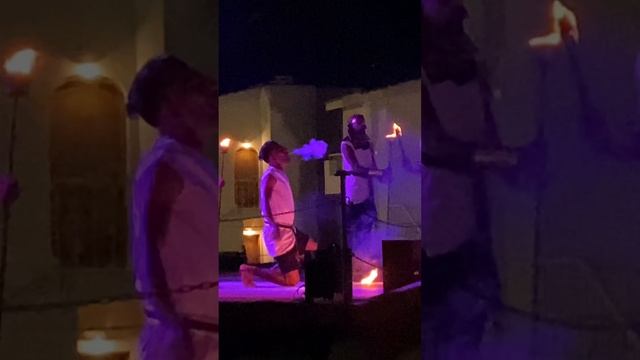 Огненное шоу у бассейна / Шарм / Египет смотреть онлайн