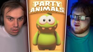 ГЛЕБ ИГРАЕТ в Party Animals (Ростик, Хелин, Poisonika, Формикс, Танкзор) | Sasavot