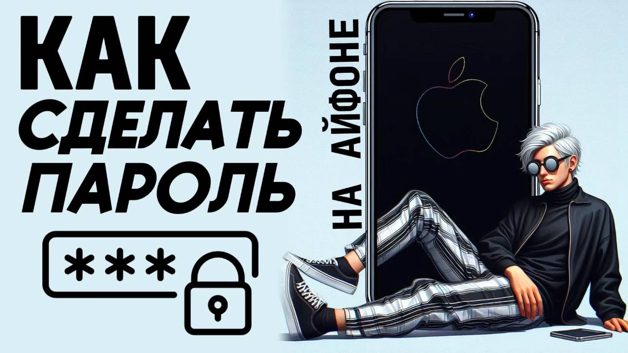 Как сделать пароль на айфоне? Как поставить пароль на айфон? #iphone #айфон #какнаайфон смотреть онлайн