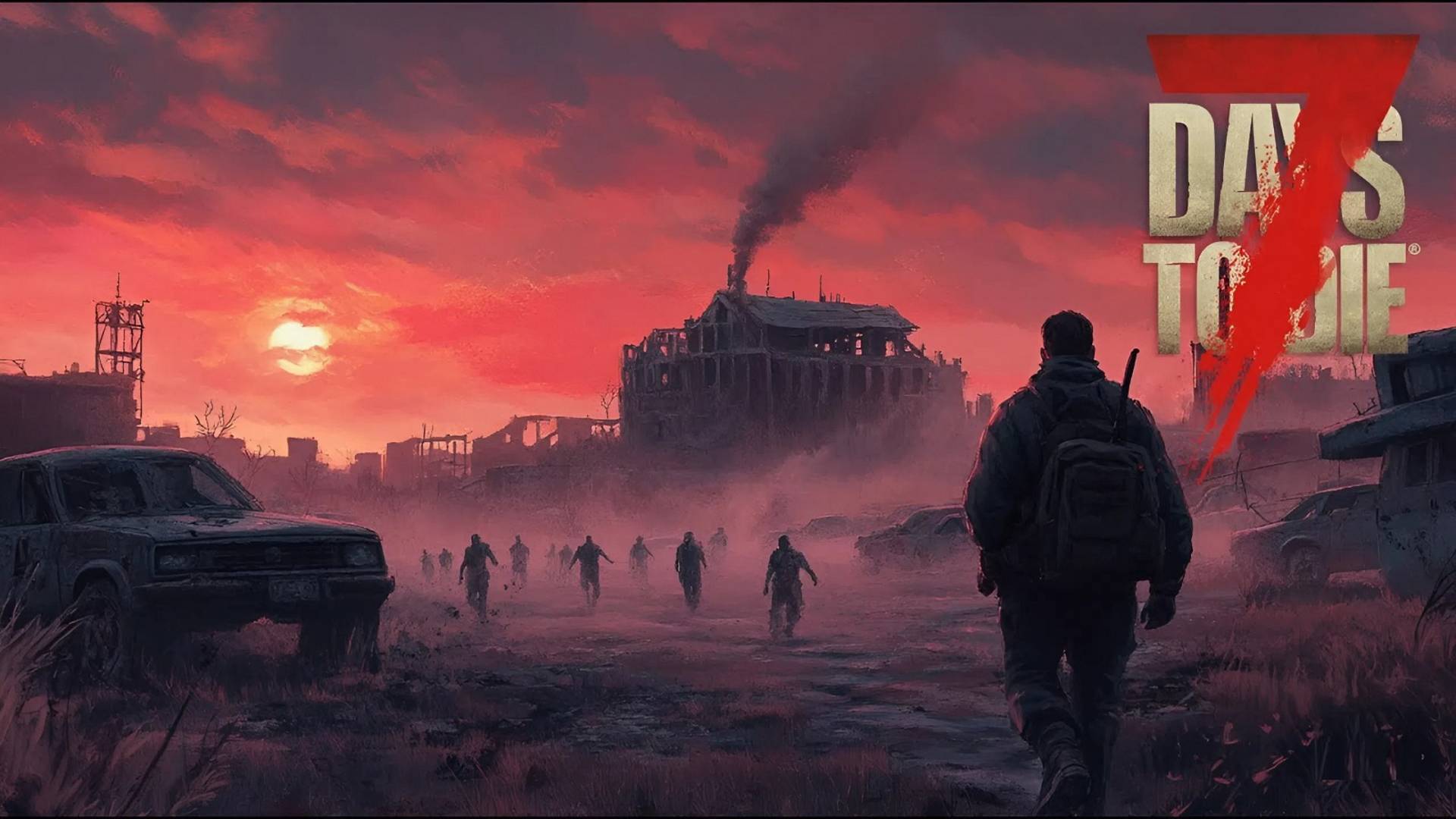 Добрых кровавых ночей вам! 7 Days To Die 7DTD стрим