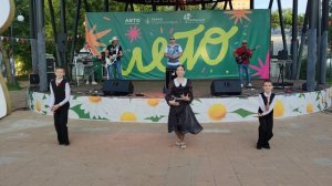 Выступление с кавер-группой в парке Люберцы