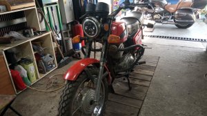 Возвращение к жизни ИЖ Планета 5