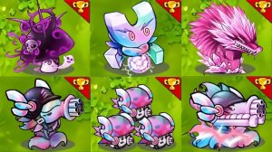 PVZ Fusion 2.7: 1 Команда Fusion-Растений против 5000 Генералов-Орехов в Чёрной Футбольной Форме