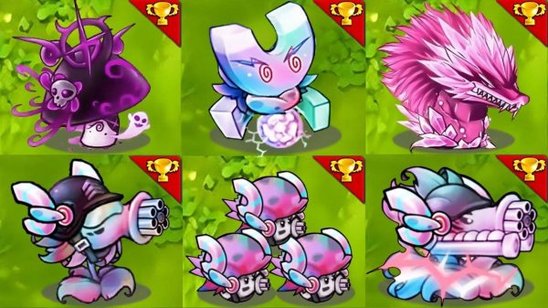 PVZ Fusion 2.7: 1 Команда Fusion-Растений против 5000 Генералов-Орехов в Чёрной Футбольной Форме