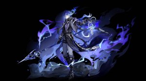 Genshin Impact 6.0: Кирилл Чудомирович Флинс в меню с описанием умений на русском языке