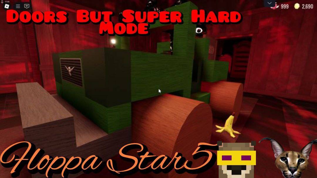 Я почти смог пройти Super Hard Mode в Doors смотреть онлайн