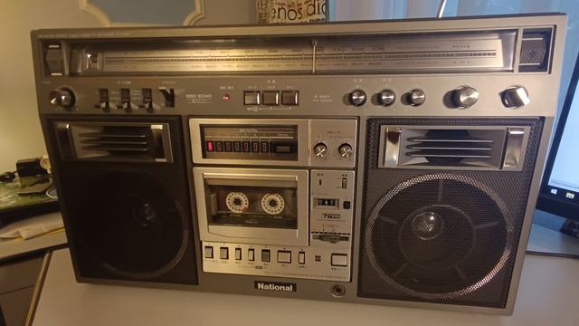 Магнитола National (Panasonic) RX-5400, 100 В, Япония. Внешний вид великолепный.