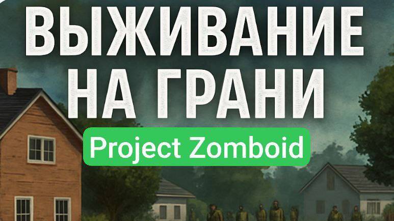 😫Выживание на грани: Project Zomboid с другом
