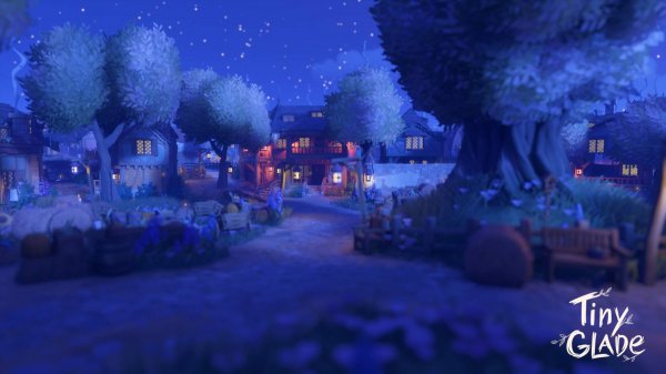 Tiny Glade. Финал. Достраиваем городок.