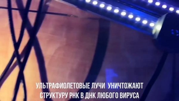 Светодиодная SMD ультрафиолетовая бактерицидная лампа G13