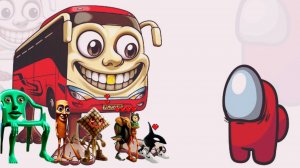 Амогус против ДИКИЙ ОГУРЕЦ, РОБОТ БРЭЙНРОД ПО-ИТАЛЬЯНСКИ