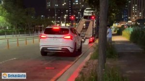 Вечерняя погрузка автомобилей на автовоз для отправки в порт Южной Кореи 🇰🇷 31 июля 2025 года.