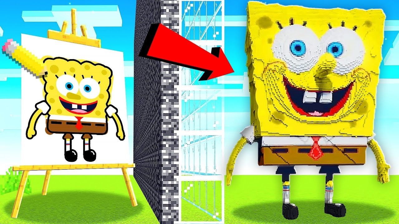 Я Нанял ЛУЧШИХ СТРОИТЕЛЕЙ чтобы ПОСТРОИТЬ МОИ РИСУНКИ в Майнкрафт… смотреть онлайн