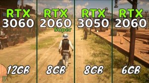 RTX 2060 vs RTX 3050 vs RTX 2060 Super vs RTX 3060 | Test In 1080P & 1440P