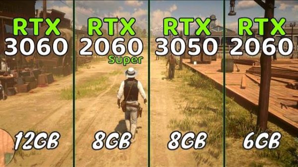 RTX 2060 vs RTX 3050 vs RTX 2060 Super vs RTX 3060 | Test In 1080P & 1440P