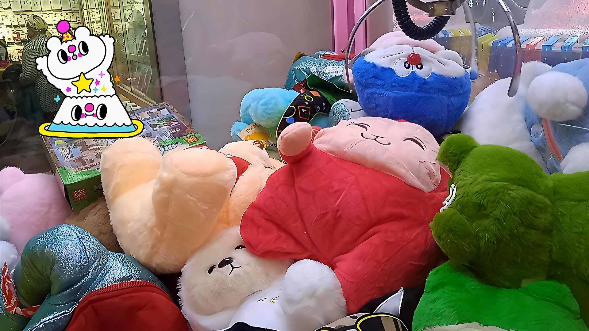 Достали много классных игрушек из ОДНОГО автомата Хватайка. смотреть онлайн