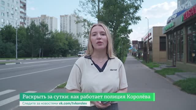 Раскрыть за сутки: как работает полиция Королёва смотреть онлайн
