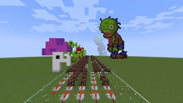 Plants Vs Zombies Main Theme [Minecraft Noteblocks]