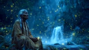 Лунный водопад - Индейская традиционная целебная музыка для снятия стресса, фоновая музыка