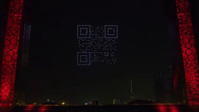 Зрелищное шоу дронов для Nike/Jordan в Дубае смотреть онлайн