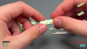 Собираем арфу из конструктора QBRIX KIDS - детские конструкторы с видеоинструкцией