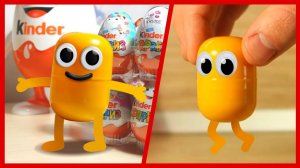 Живая капсула. 3 серии подряд. Открываем киндер сюрпризы.