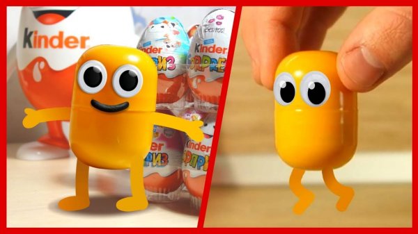 Живая капсула. 3 серии подряд. Открываем киндер сюрпризы.