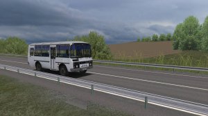 Перепутал расписания. Поездка на ПАЗ-32053-07 по маршруту №100 по карте Чистогорск 0.9