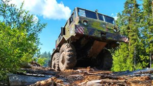 Максимальная скорость МАЗ 537 / Испытание на твердых покрытиях