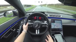 Mercedes S Class 2025 POV Test Drive