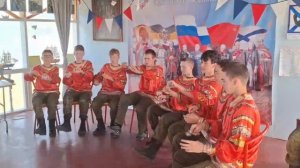 «Песенка фронтового шофера» - фрагмент спектакля-концерта в лагере «Архистратиг»