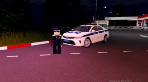 Будни ДПС с напарником на Провинции. Провинция (Roblox)